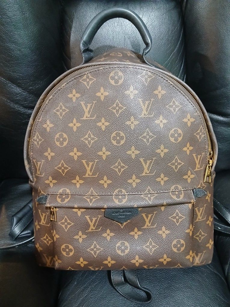 $600 Louis Vuitton
Louis Vuitton Monogram Canvas Palm Springs MM Backpack