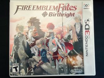 Fire Emblem Fates: Birthright, TESTED Genuine Game w/ Box
