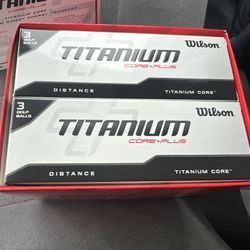 Wilson Titanium Golf Balls