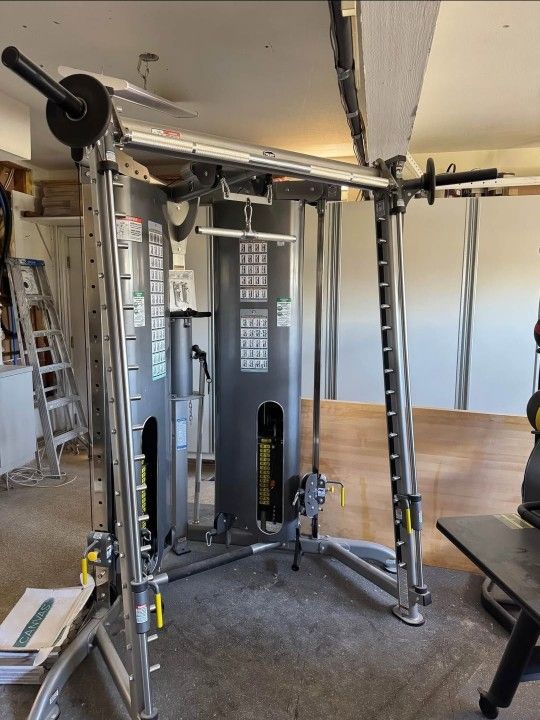 Tuffstuff CXT-225 Multi Functional Trainer with smith machine Workout Exercise Fitness Weight