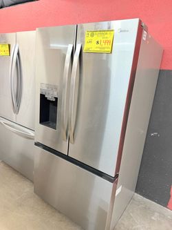 Midea French Door Stainless Steel Refrigerator