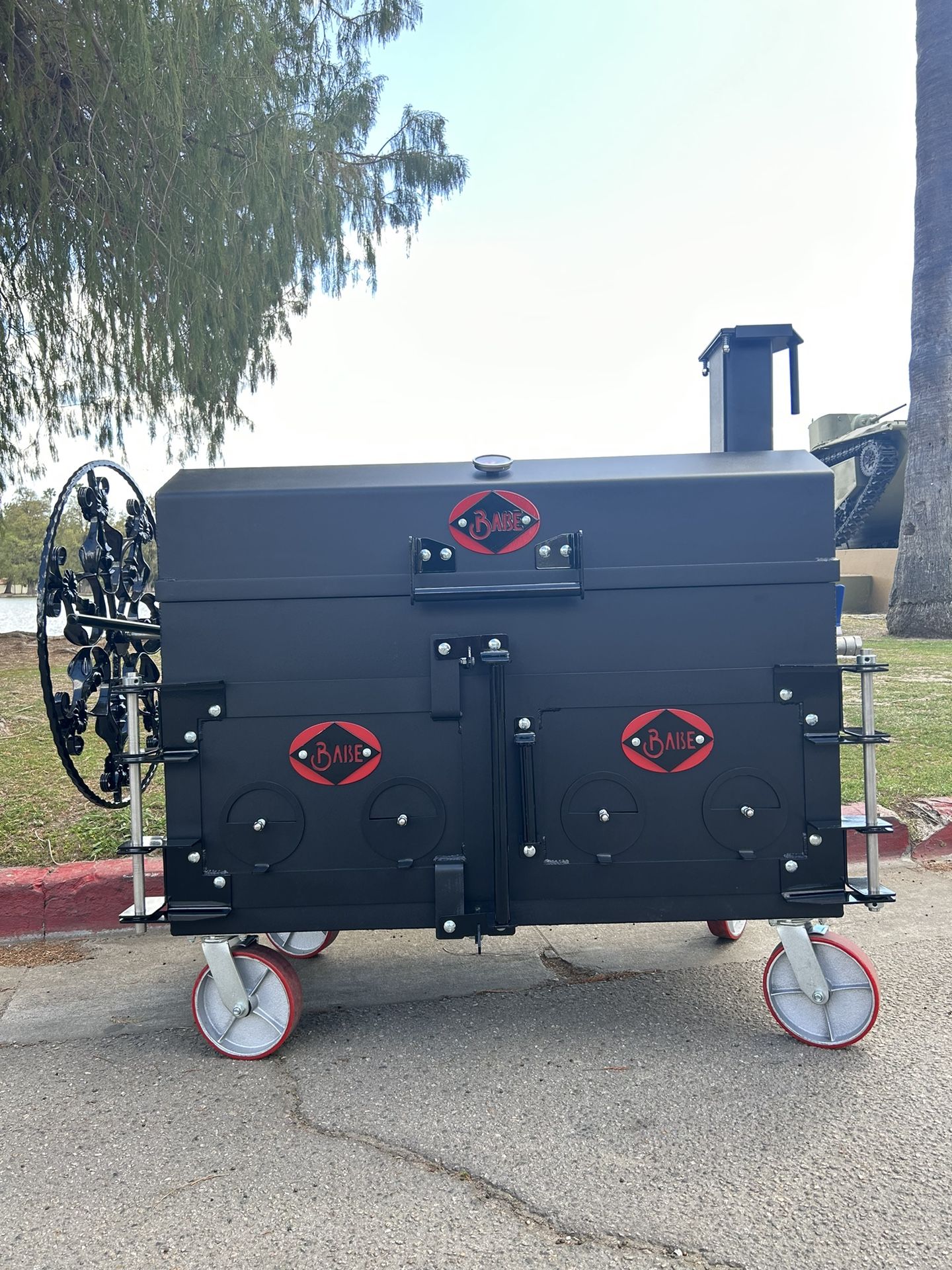Santa Maria Grill & Smoker Combo