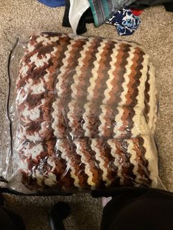Crochet blanket large.