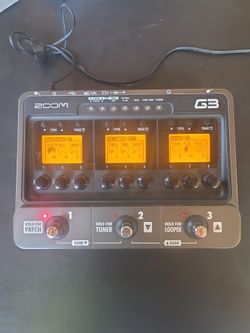 Zoom G3 Guitar Multi Effects Processor