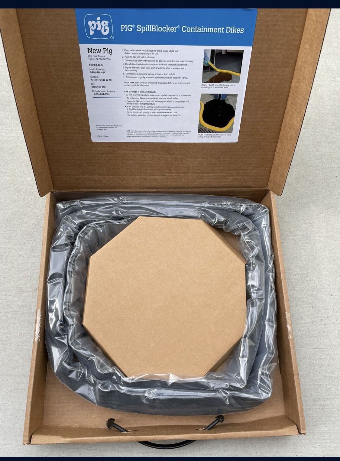 New Pig Drive-Over SpillBlocker Dike,