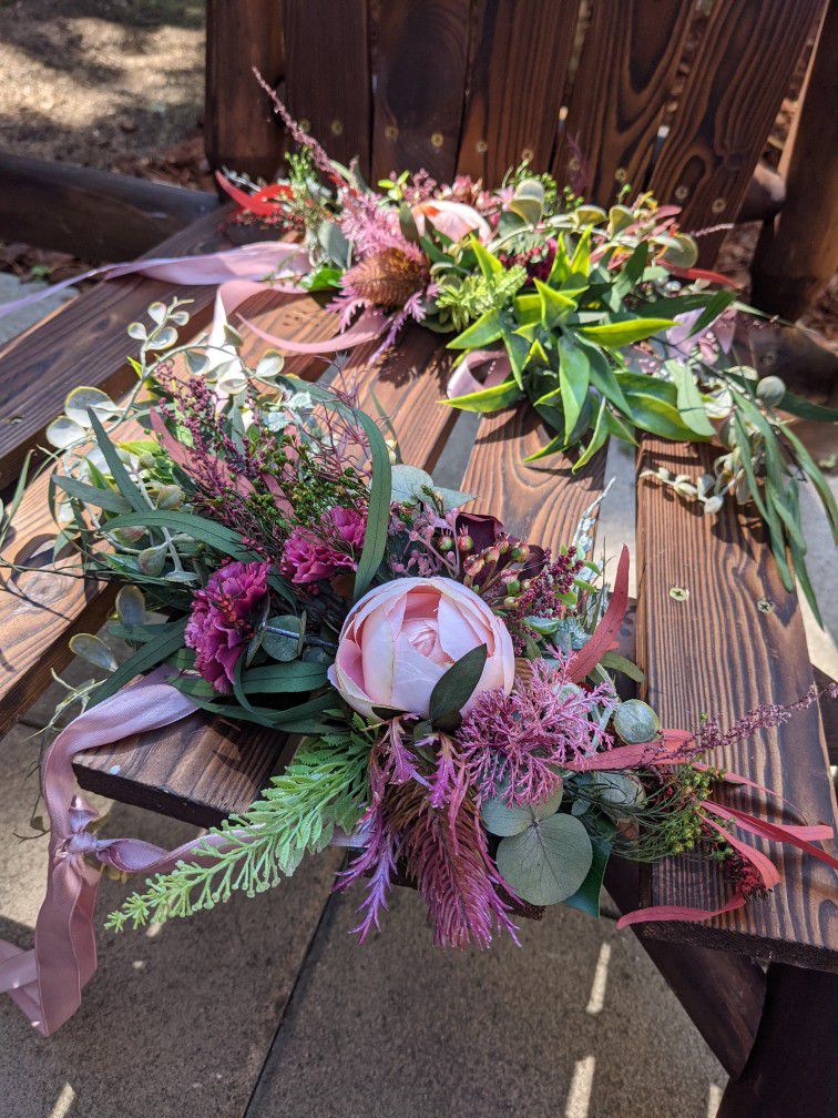 Wedding Aisle/Chair Floral Markers