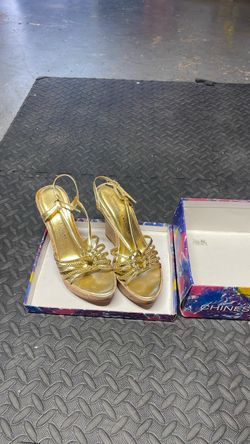 Chinese Laundry cork wedge sandal size 8