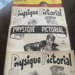 Vintage Gay Interest Physique Magazines 