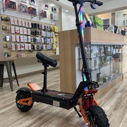 Folding 2000watts 55mph e-scooter Financing $49 Down Payment