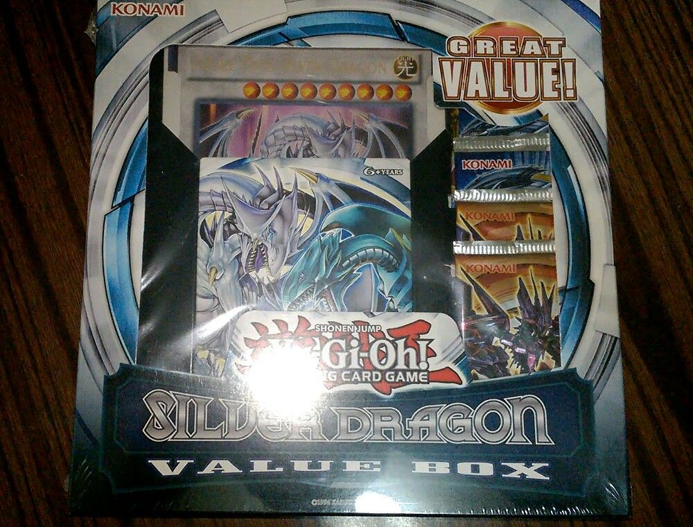 Yu-Gi-Oh Yugioh Silver Dragon Value Box