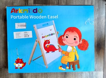 Tabletop Chalkboard & Whiteboard