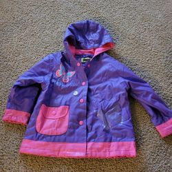 Fleece Lined Raincoat