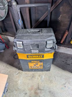 DeWalt portable tool box 60.00