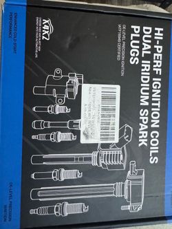 New Ignition Coil & Dual Iridium Spark Plug Kit. UF815 coils. Fits Kia Soul 2019–2022