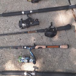 Fishing Reels And Poles
