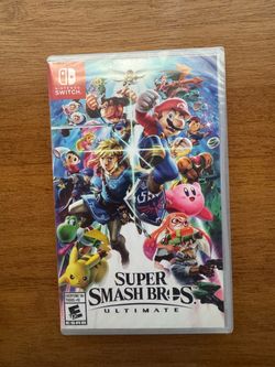 Super Smash Bros. Ultimate - US Version New sealed Beautiful gift 🎁 For Nintendo switch