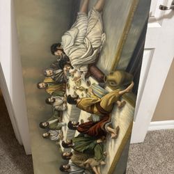 The Last Supper Paint By Hand Oil