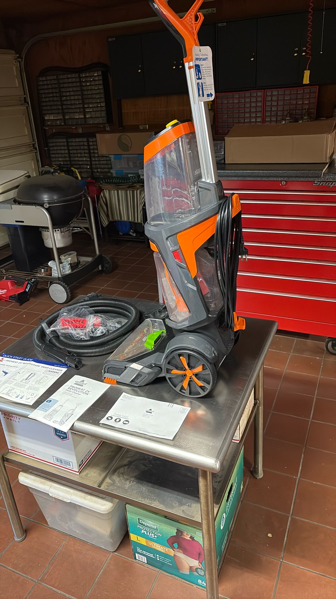 Bissel Proheat 2X Revolution Deep Cleaner 1548F.