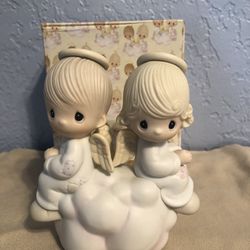 1979 Precious Moments Figurine “BUT LOVE GOES ON FOREVER” W/Box #E-3115