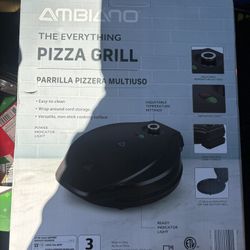 Ambiano Everything Pizza Grill 12” Multi-Use Nonstick Electric Cooker 