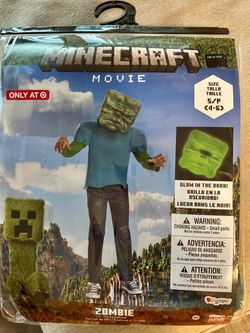 Minecraft Zombie Costume for Boys S/P (4-6)