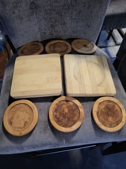 Wooden coasters