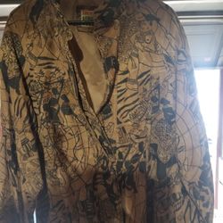 AFRICAN STAR LEATHER JACKOT 2X