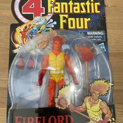 Marvel Legends Series Retro Fantastic Four FIRELORD 6" Action Figure Hasbro New