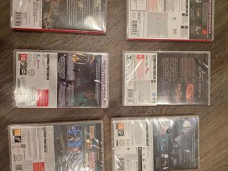 New sealed Nintendo switch games-bundle