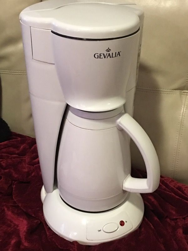 Gevalia Cm-150 White 8 Cup Thermal Coffee Maker