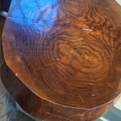 Live Edge End Table Slab.