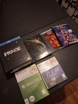 Bluray and Game lot