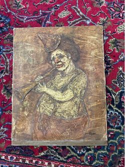 Clown painting