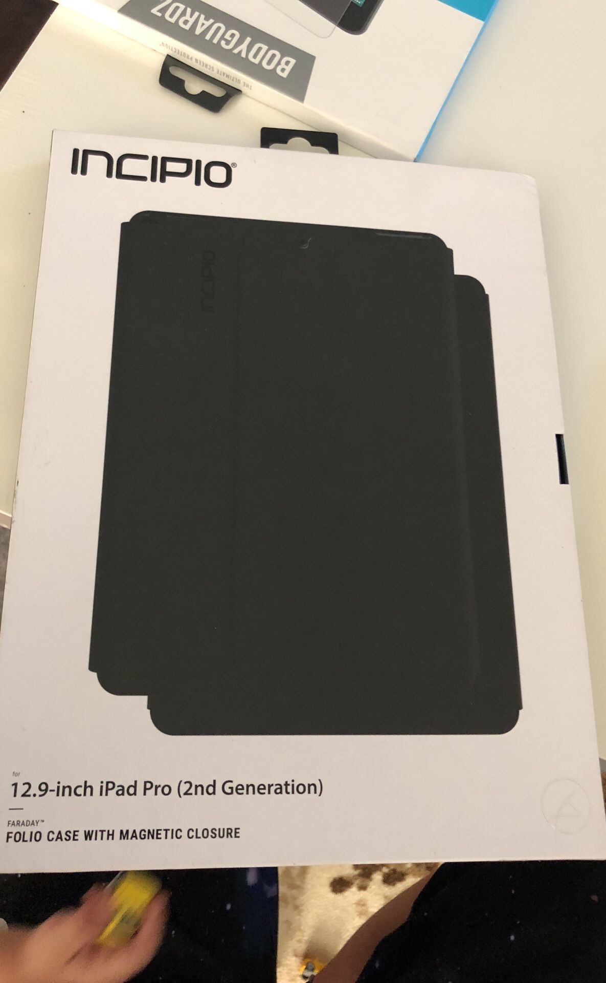 iPad Pro inch with case screen protector