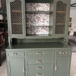 RARE Rway Furniture Antique Hutch- $695 OR BEST OFFER