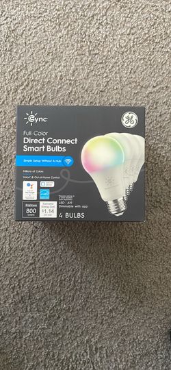 GE Cync smart light bulbs