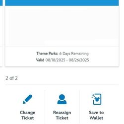 Disney World Tickets 
