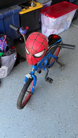 Kids Spider-Man bike