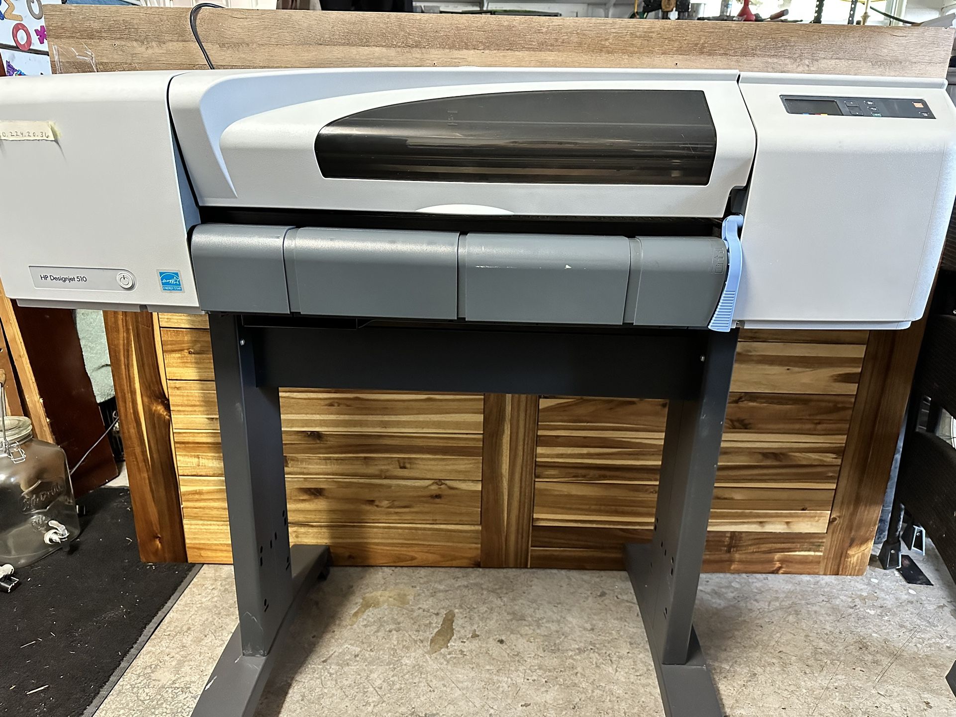 HP Designjet 510 24” Wide Format Plotter Printer