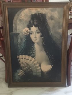 J ADAMOL painting $ 650