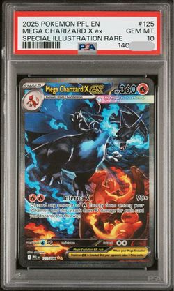PSA 10 Mega Charizard X ex Special Illustration Rare