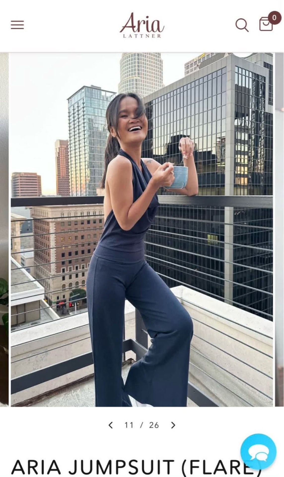 Aria Lattner XS petite jumpsuit - new