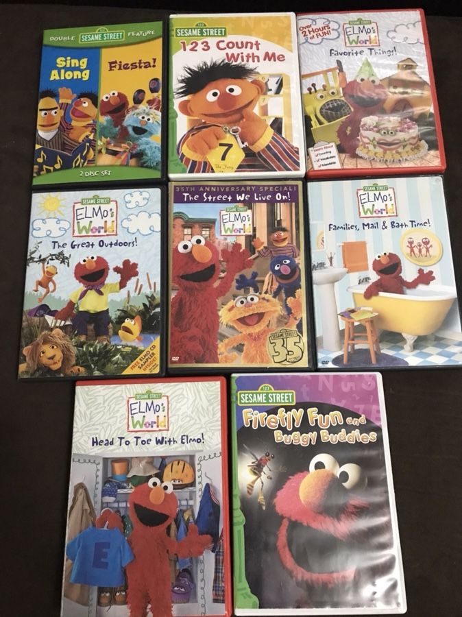 Sesame Street / Elmo DVDs / Habló Español