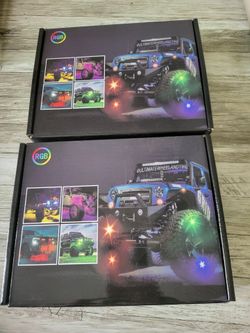 Rgb Auto Bluetooth led lights 2 pack