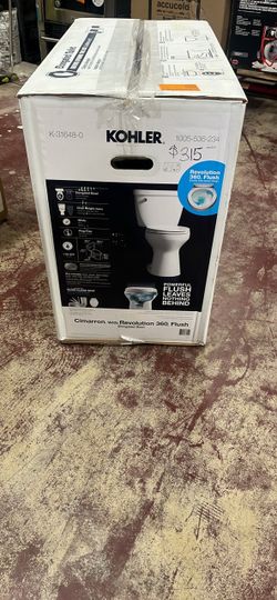 KOHLER Cimarron 12 in. Rough In 2-Piece 1.28 GFP Single Flush Elongated Toilet