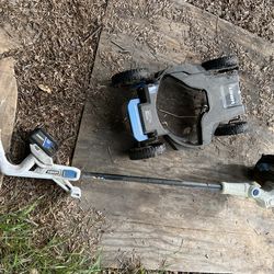 Mower and Edger and Trimmer