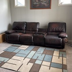 Leather Recliner 