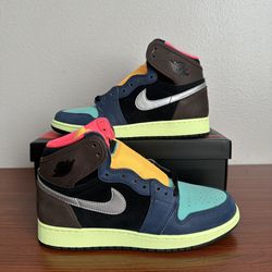 NEW Nike air Jordan 1 retro high shoes Tokyo bio hack youth size 7Y
