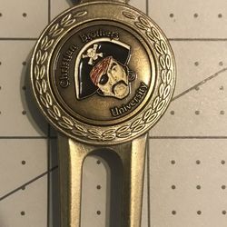 Vintage excellent Christian Brother University  Golf Divot Tool by Golf Design