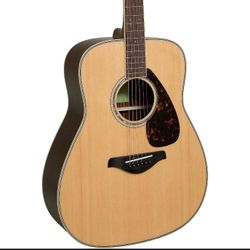brand new Yamaha FG830 Acoustic Guitar
